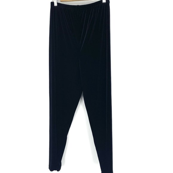 Vintage Baby & Me Black Velvet Two Piece Maternity Set Womens Sz Medium - Picture 7 of 9